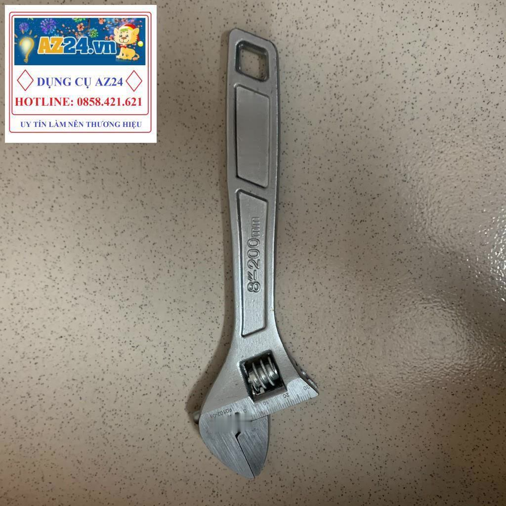 Mỏ lết F0102-08 độ mở 30mm, dài 200mm chất lượng cao