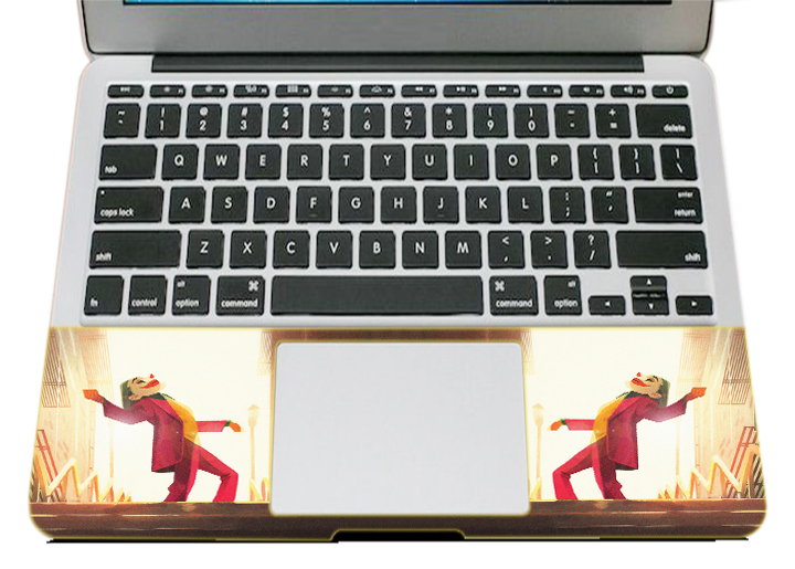 Miếng Dán Trang Trí Mặt Ngoài + Lót Tay Laptop Hoạt Hình LTHH - 634