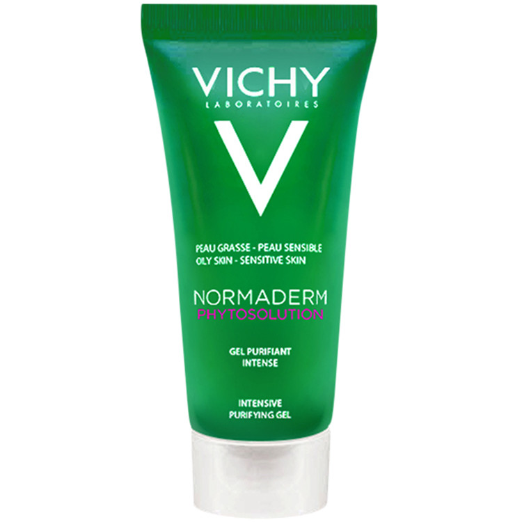 Sữa rửa mặt giảm dầu, ngăn ngừa mụn Vichy Normaderm Phytosolution (50ml)