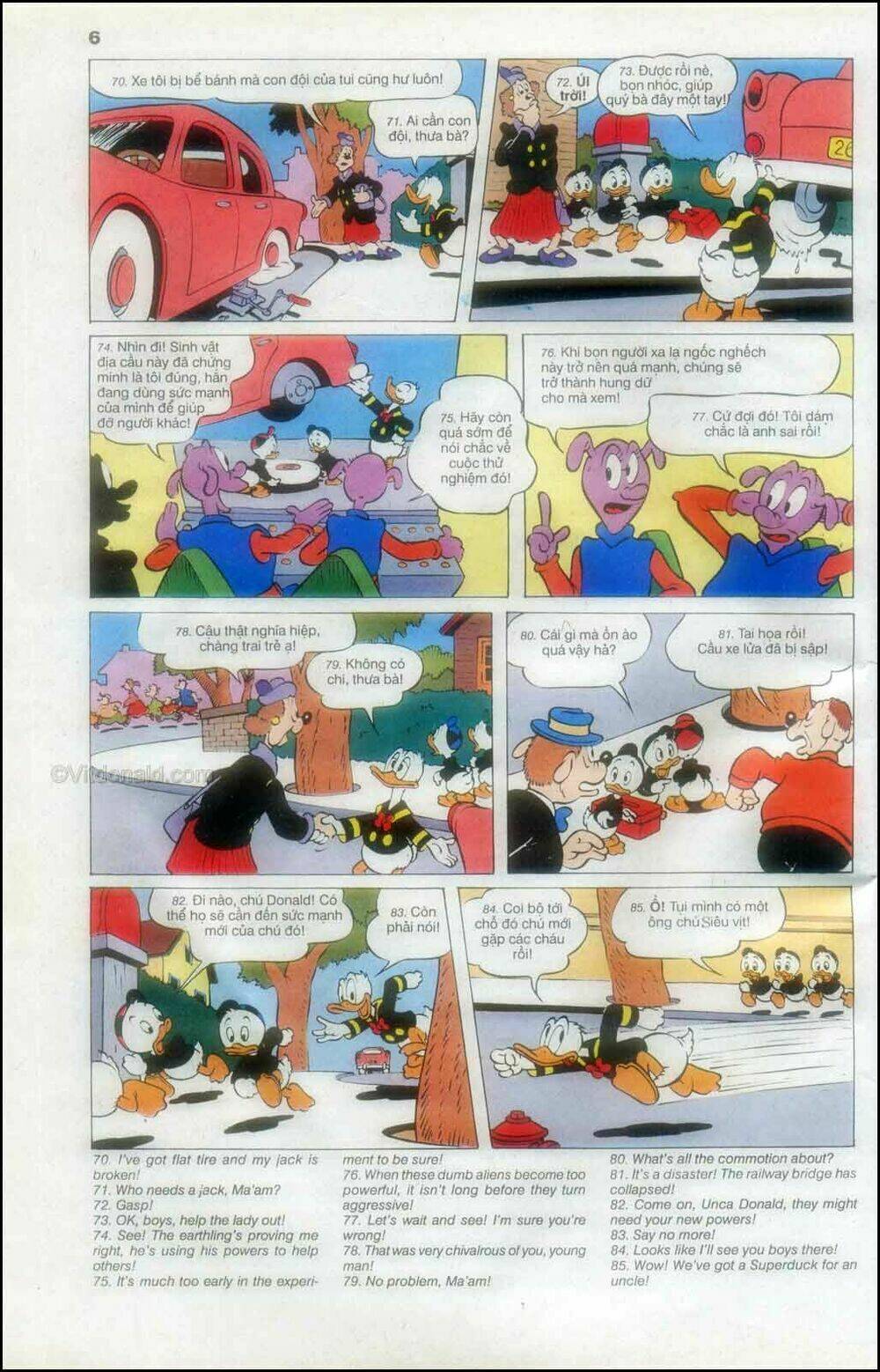 donald và bạn hữu chapter 74 10