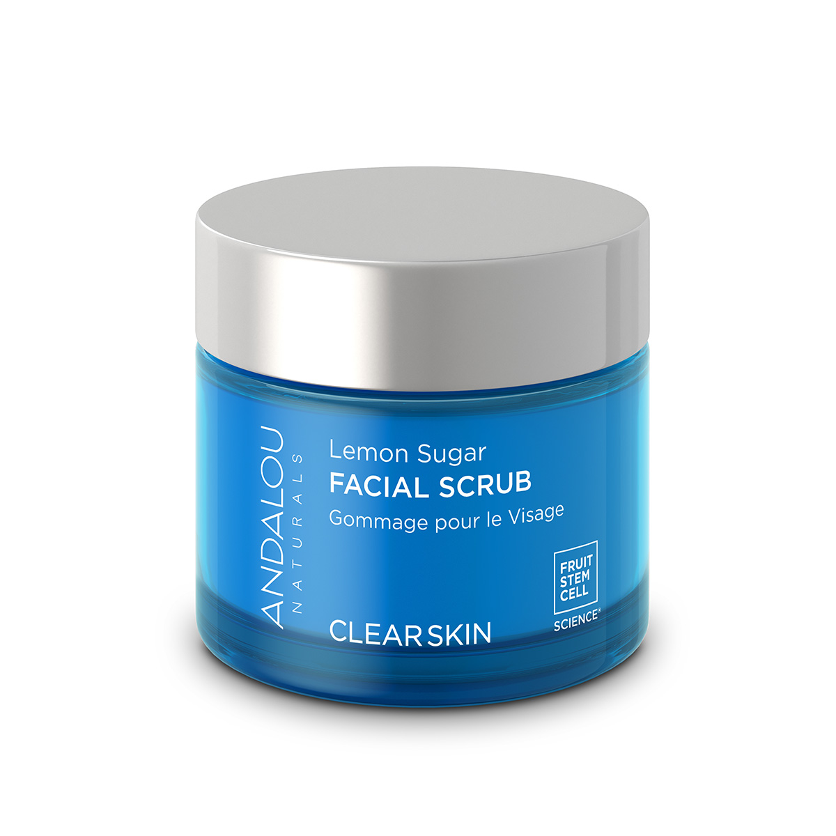 Kem Tẩy Bào Chết Chanh Đường Cho Da Dầu Andalou Naturals Lemon Sugar Facial Scrub 50g