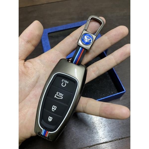 Ốp Chìa Khóa Santafe 2021-2022, Tucson All New 2021-2022 Chất Liệu Hợp Kim Metal Cao Cấp