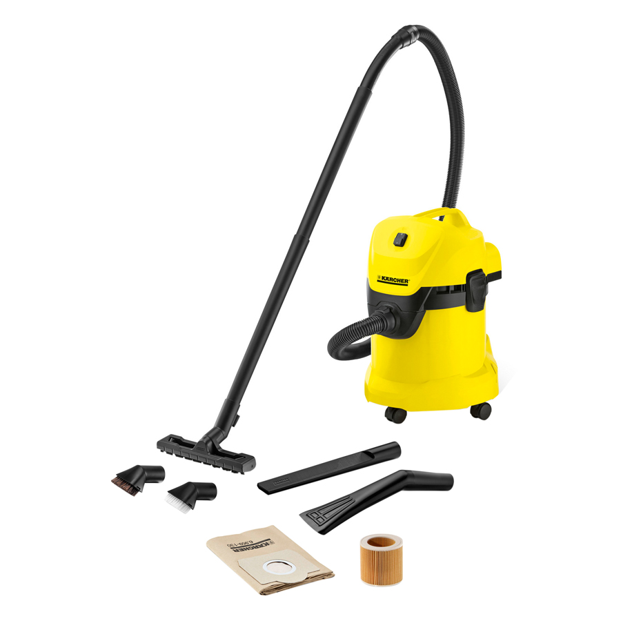 Máy Hút Bụi Khô Và Ướt Karcher WD 3 Car - Hàng chính hãng