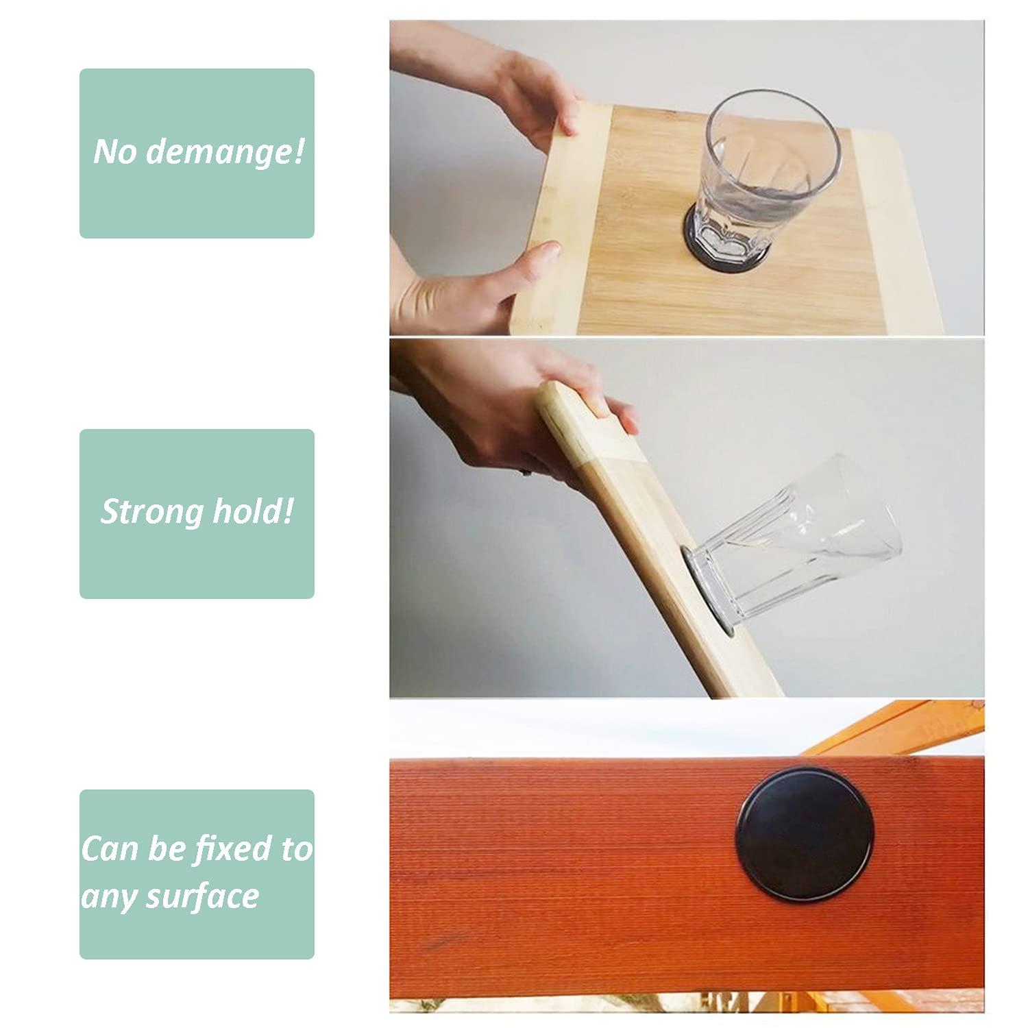 10 phần Nano Magic Tampons Gel, Thảm không có thể sử dụng lại Silicone để hỗ trợ điện thoại xe hơi và GPS, nhà, văn phòng, không có dấu vết