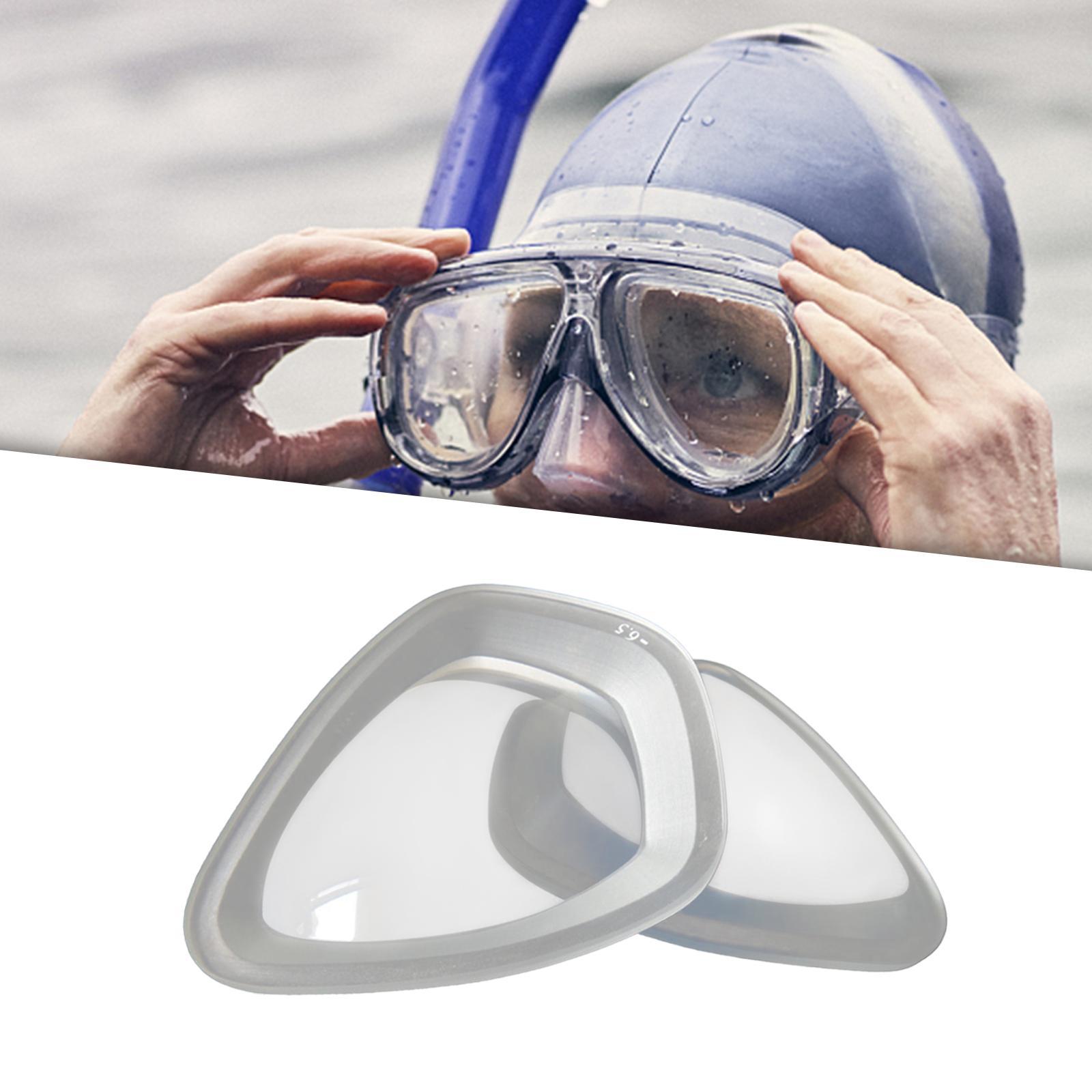 Myopia Lens for Diving Portable for Unisex Snorkeling Accessories Swim Dive
