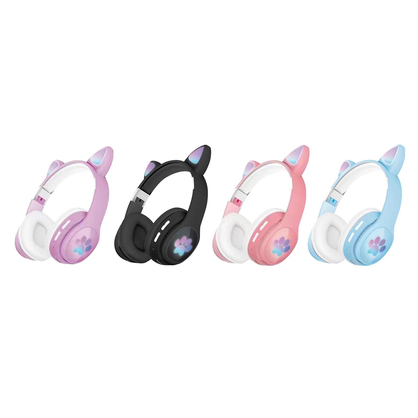 Over-Ear Headphones Foldable Soft Earmuffs High Sensitivity Sports