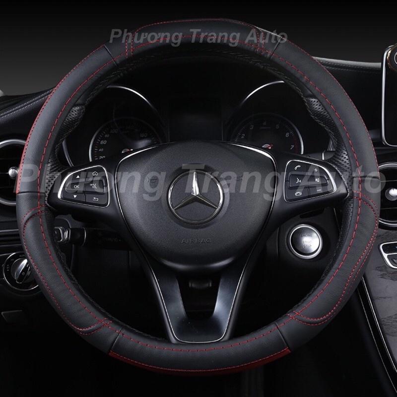 Bọc vô lăng Sparco cao cấp, logo kim loại - size 38, phù hợp cho mọi dòng xe 4 chỗ và 7 chỗ.