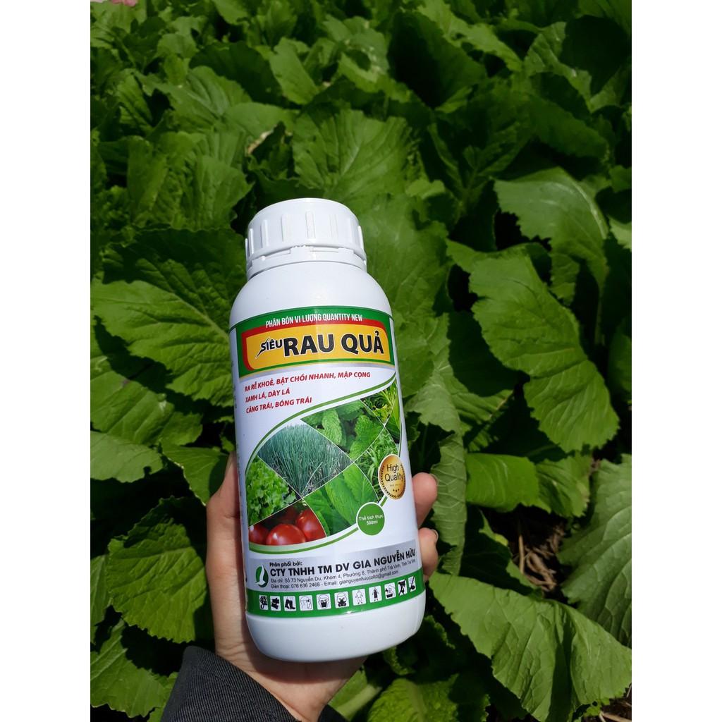 Phân bón siêu rau quả. chai 500ml
