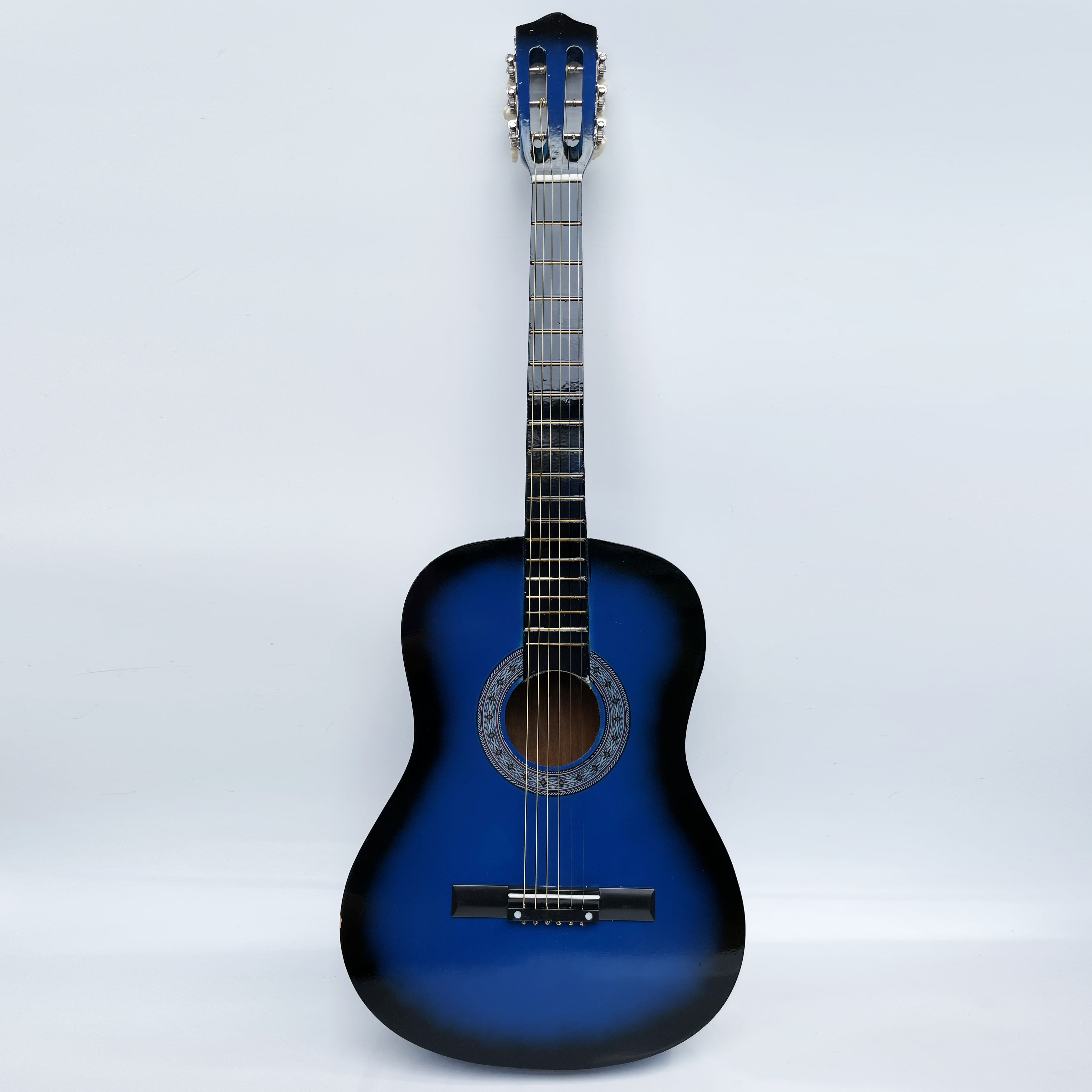 Đàn Guitar Thùng Woim Dáng D Full Phụ Kiện Tặng Khoá Học Miễn Phí - Xanh Đậm