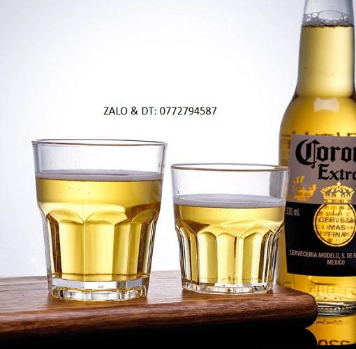 Ly thủy tinh Deli Central Rock 45ml , 150ml , 205ml Tùy Chọn Dung Tích