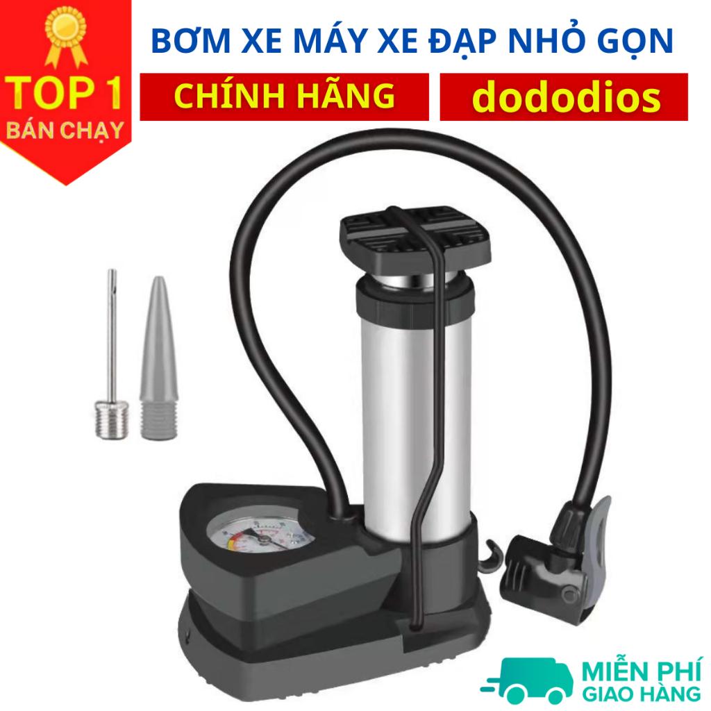 Bơm xe đạp xe máy dododios đồng hồ chính xác - Màu Ngẫu Nhiên