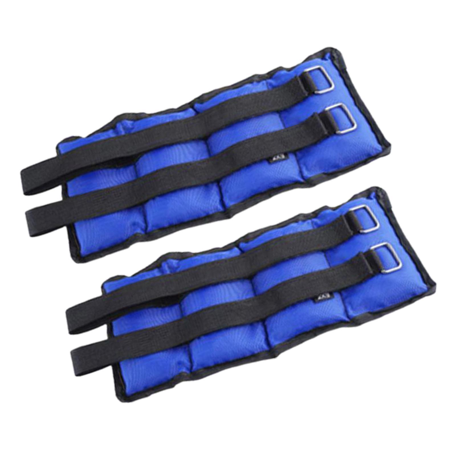 2x Wrist Ankle Weights Women Men Strength Training Arm Leg Weight Straps