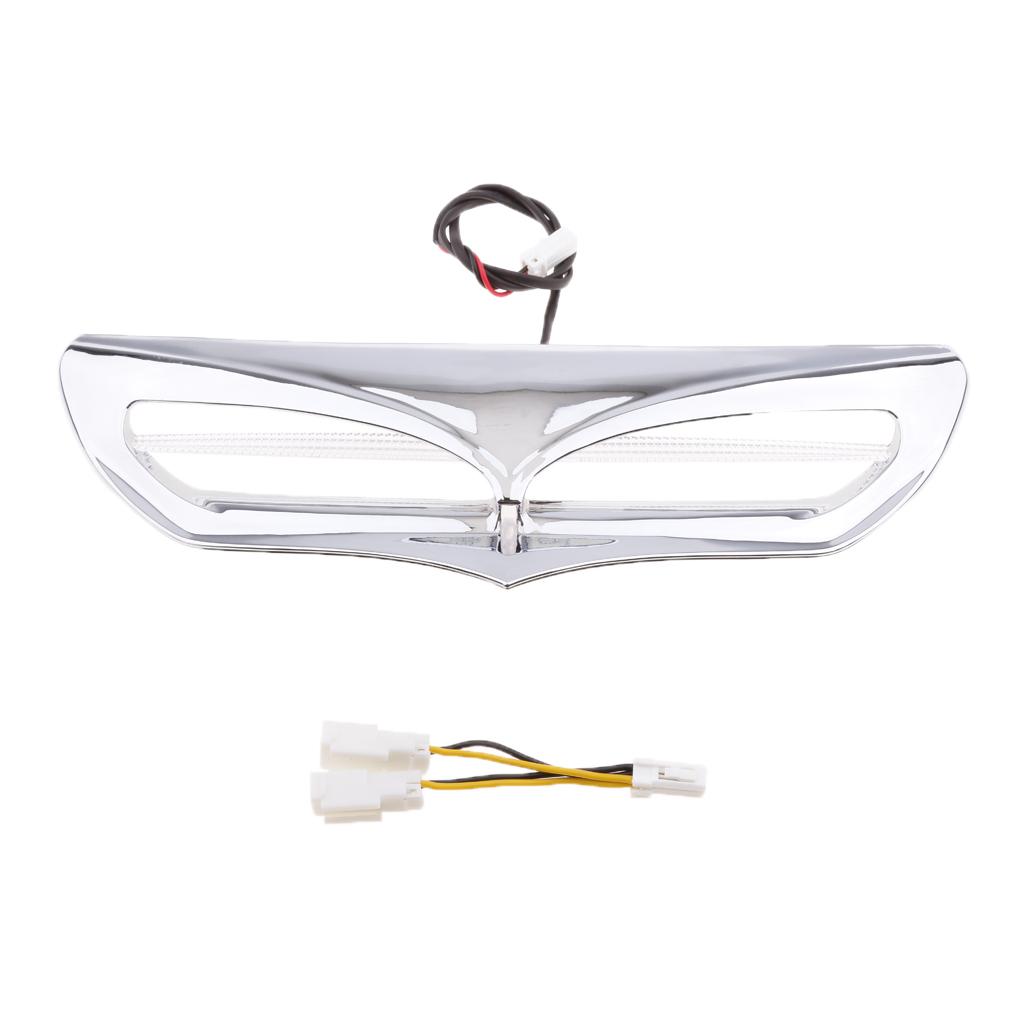 Motorcycle Fairing Vent Trim with LED Accent Light For Harley