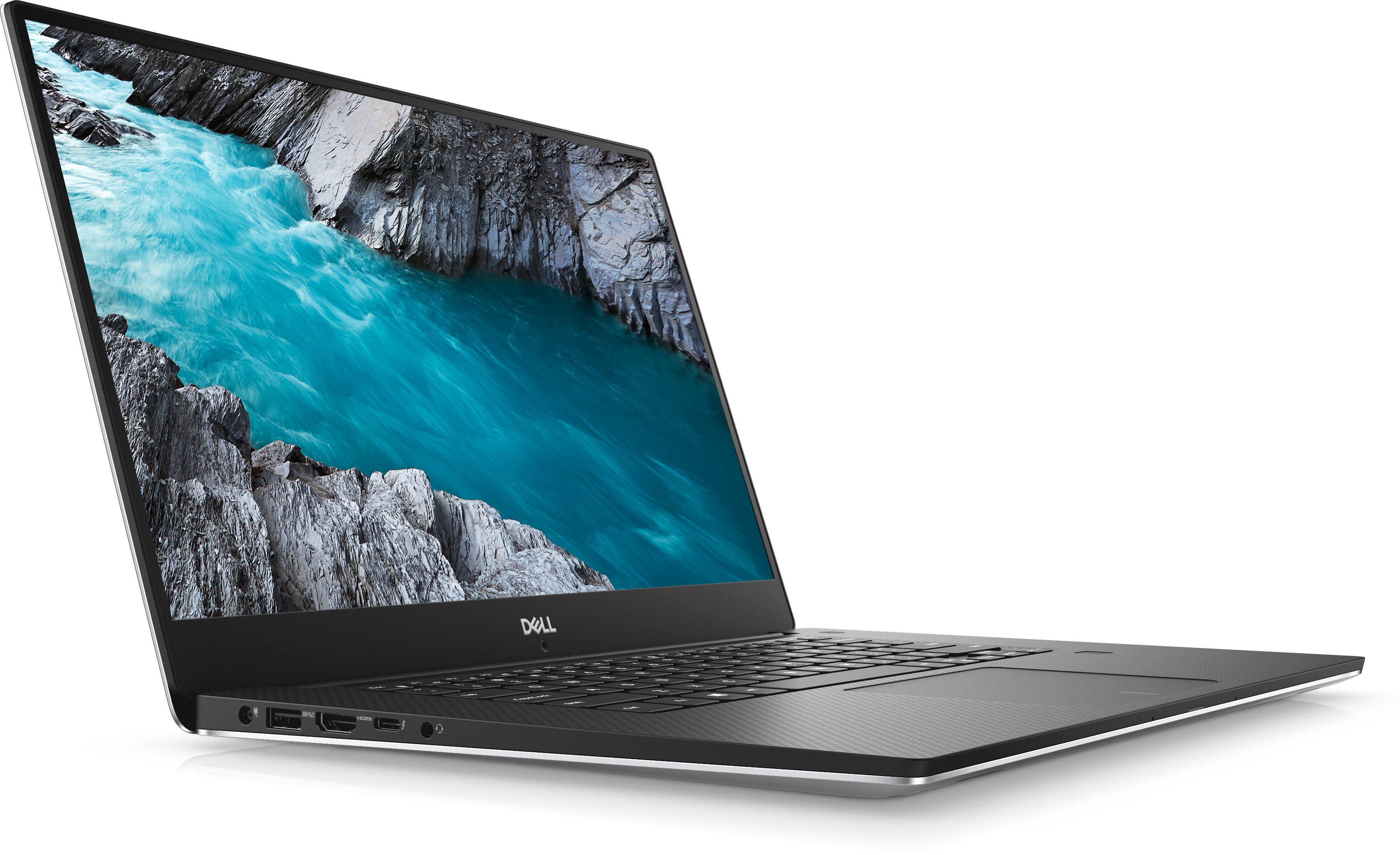 Dell XPS 15 9570 70158746 Silver Core i7-8750H 16GB 512GB SSD Nvidia GTX 1050Ti 4GB 15.6&quot;FHD Finger Win10 + Office365 - Hàng chính hãng(Silver)