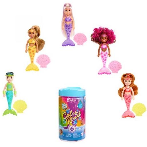 Búp bê Tiên Cá đổi màu thương hiệu BARBIE