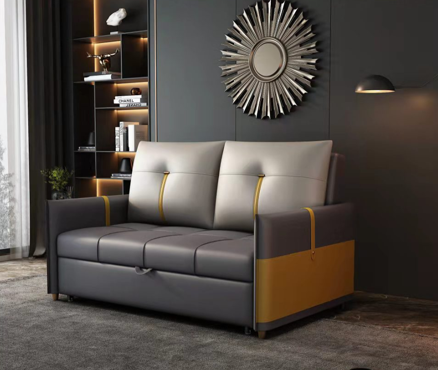 Sofa giường đa năng hộc kéo HGK-22 ngăn chứa đồ tiện dụng Tundo KT 1m8