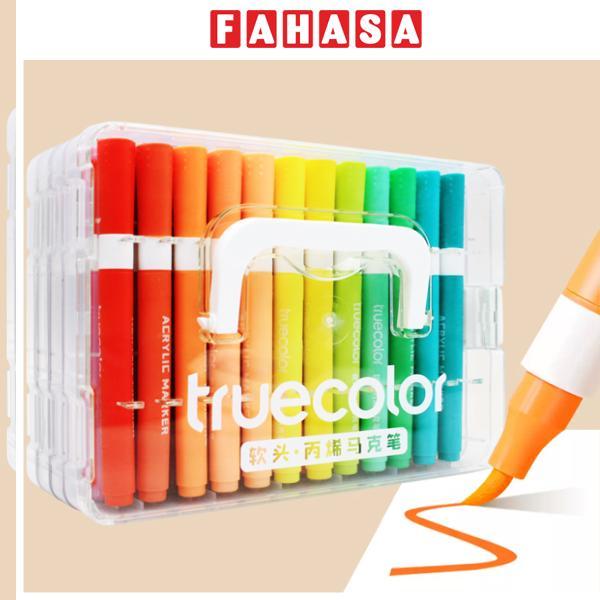 Hộp 48 Bút Lông Màu Acrylic Marker - Direct Ink - Truecolor ZCA0628_48