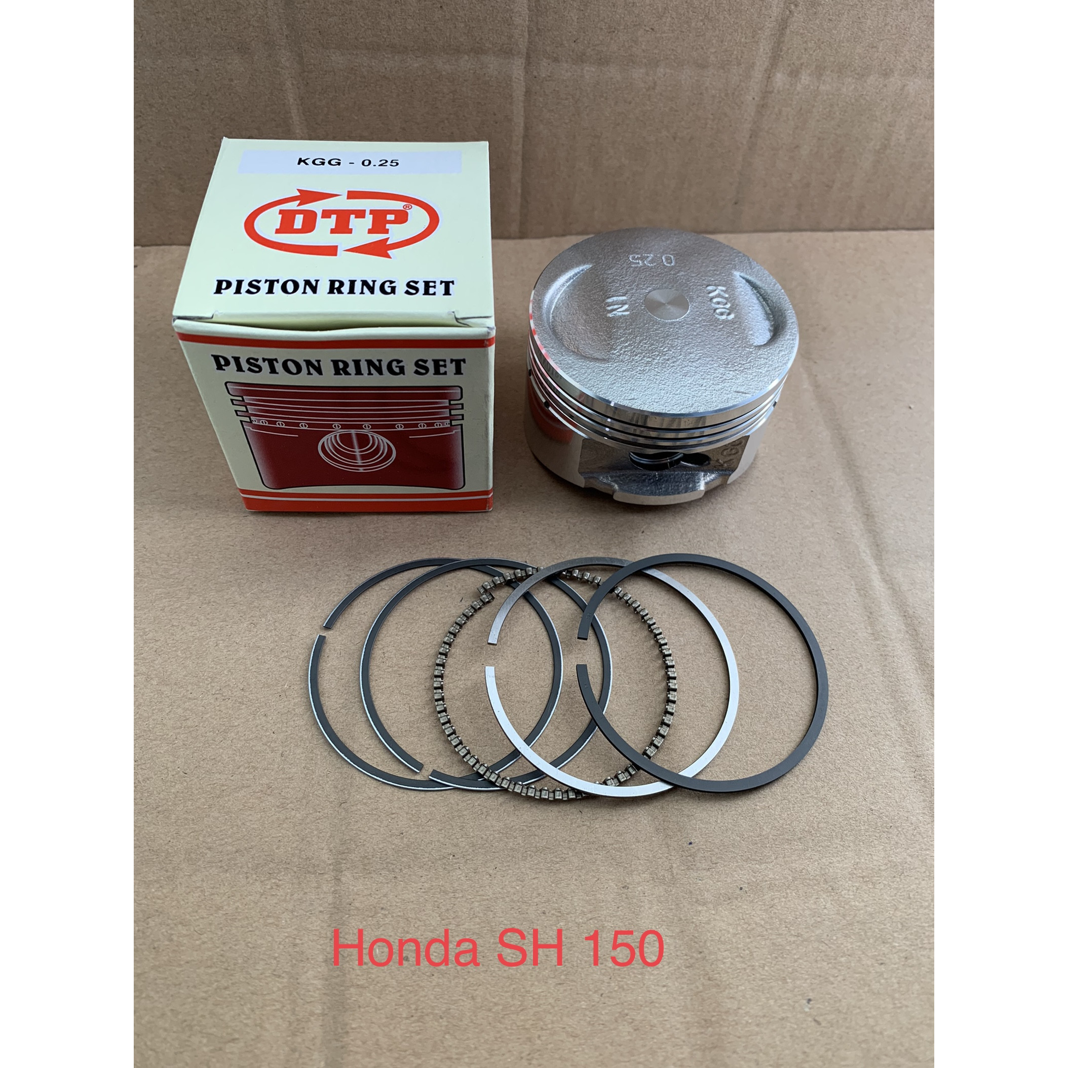 Bộ piston (xéc măng) dành cho xe HONDA SH 150 (cos 0-4)