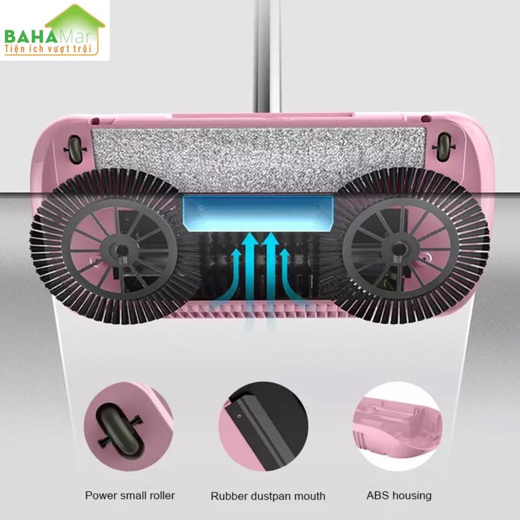 CHỔI ROBOT MA THUẬT ĐẨY TAY QUÉT RÁC - LAU NHÀ làm sạch nhanh chóng loại bỏ bụi, sử dụng thuận tiện và dễ dàng