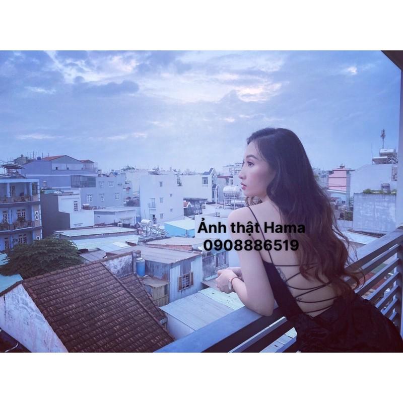 Mã 15 ĐEN đan dây sau- Ảnh thật