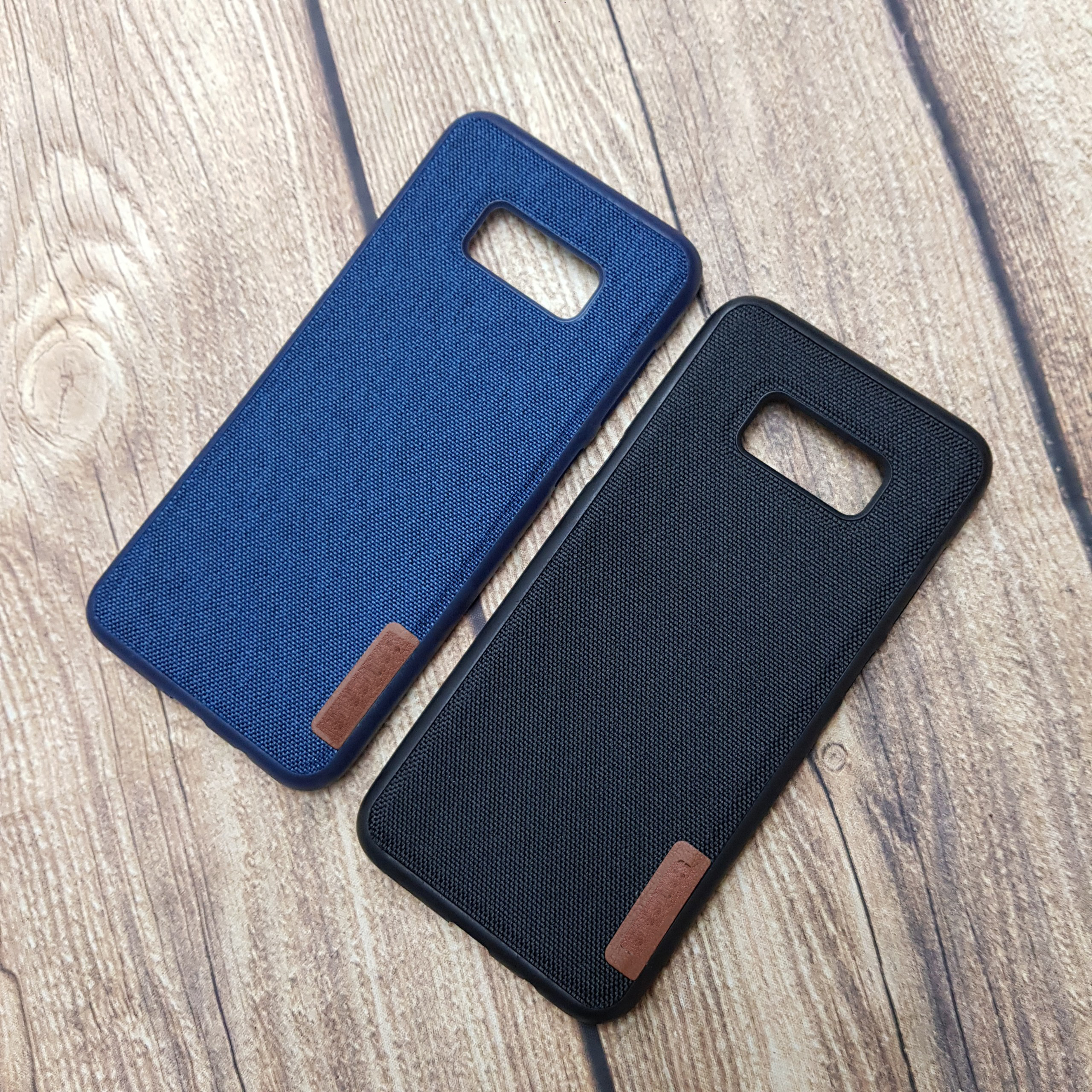 Ốp lưng vải Jeans TPU dành cho Samsung Galaxy S8 Plus
