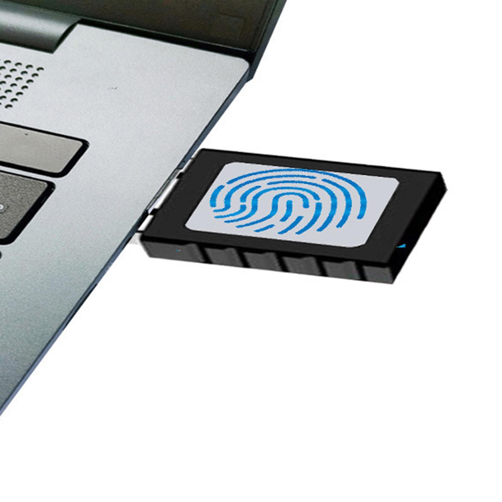 USB Fingerprint Reader Key Speedy Matching Login Key for Windows 10