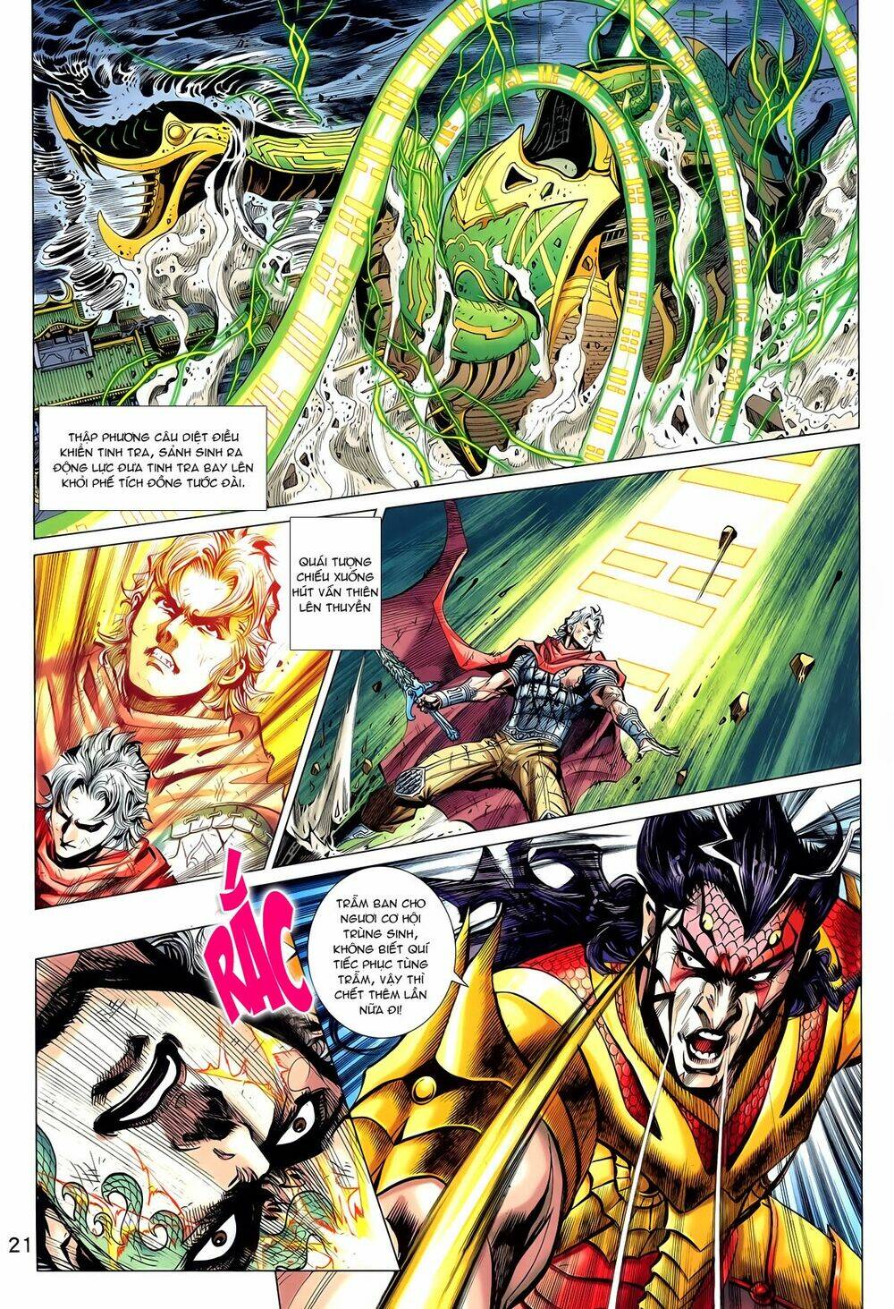 thần binh vấn thiên chapter 29 19