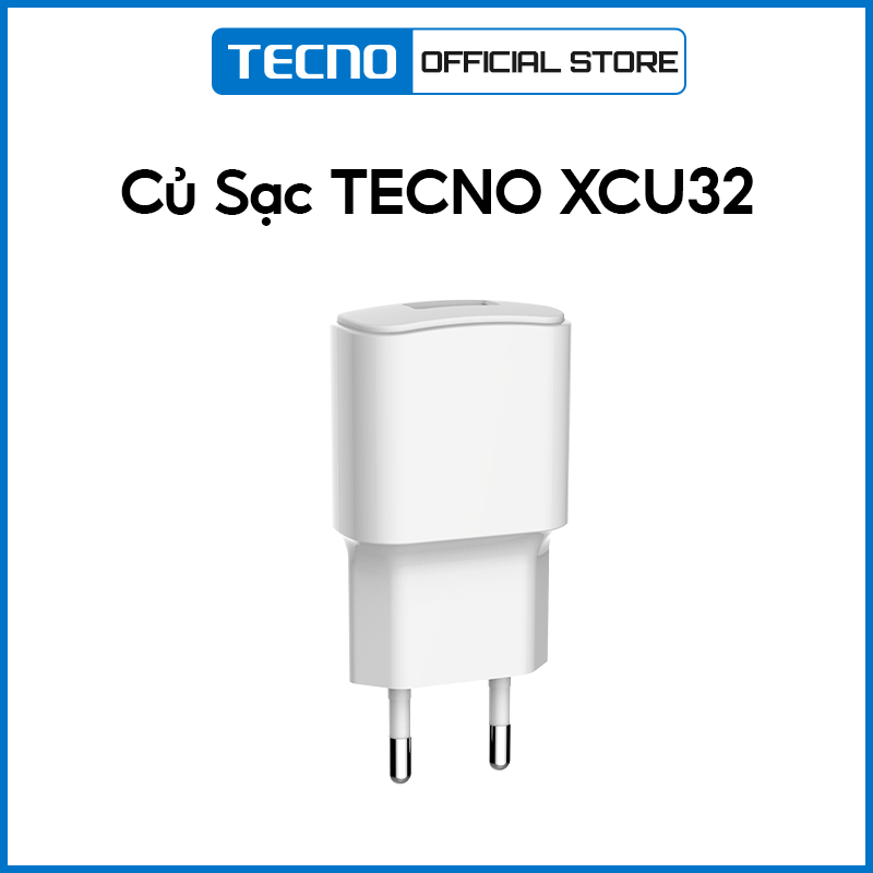 Adapter &amp; Cáp sạc cổng Micro Tecno XCU32 | 10W  - Hàng Chính Hãng