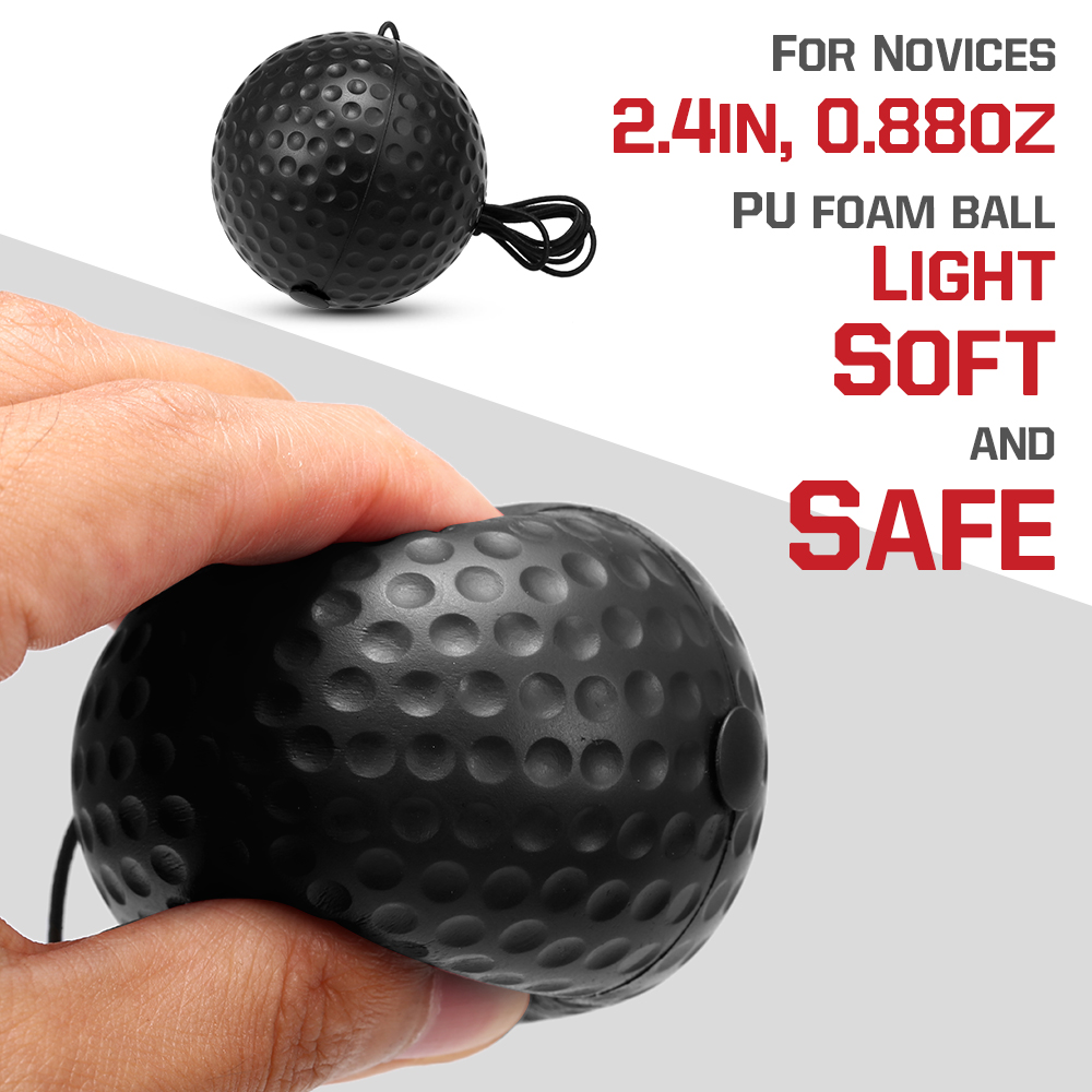 Set 3 quả bóng tập đánh phản xạ bằng silicon