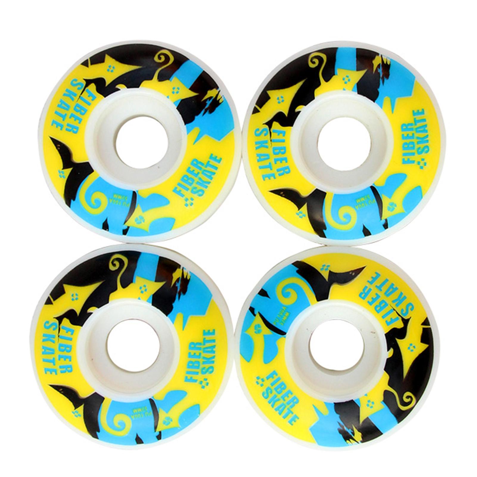 4 Bánh Xe Ván Trượt Bánh Xe Thay Thế Ván Trượt 52Mm 100A