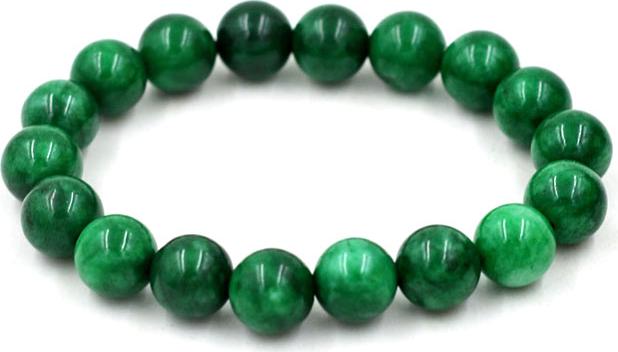 Vòng đeo tay chuỗi hạt đá cẩm thạch Đông ninh 10 ly 18 hạt