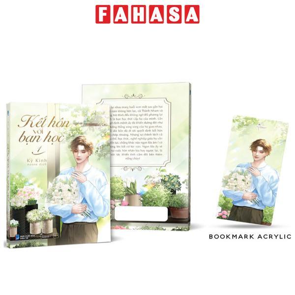 Sách - Kết Hôn Với Bạn Học - Tập 1 - Tặng Kèm Bookmark Acrylic