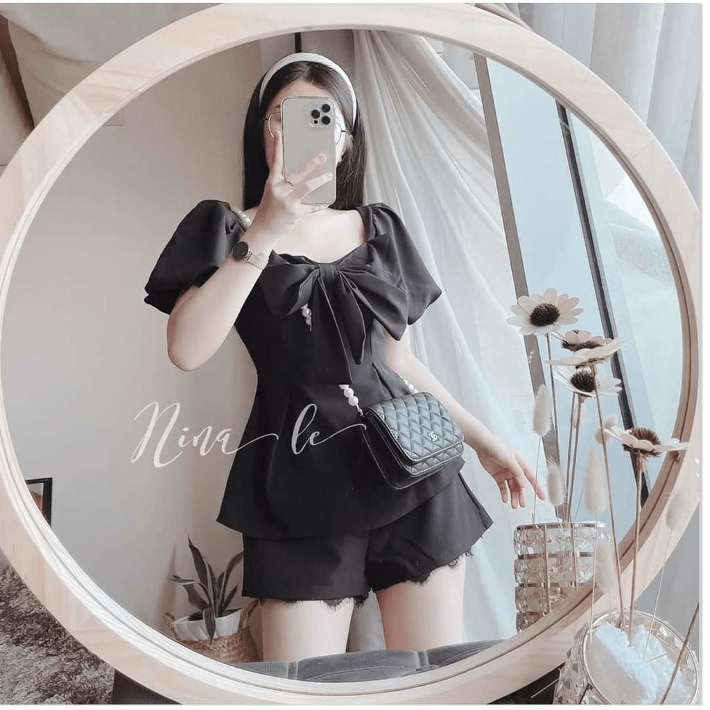 SET ĐŨI MỀM MỊN,THÍCH HỢP ĐI CHƠI,DỰ TIỆC,THIẾT KẾ HỌA TIẾT TRƠN NHƯNG KHÔNG KÉM PHẦN SANG TRỌNG