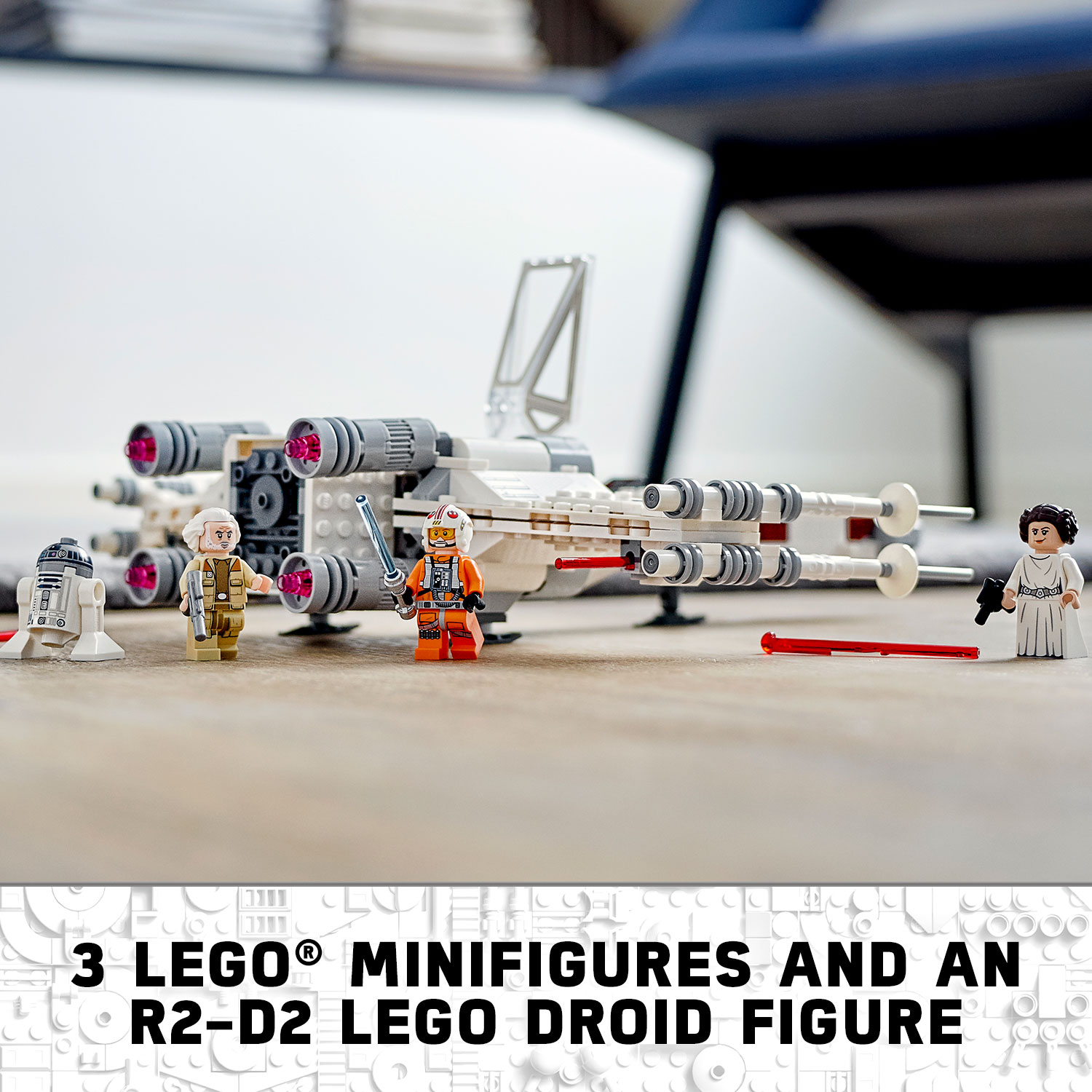 LEGO Star Wars 75301 Phi Thuyền Chiến Đấu X-Wing Fighter Của Luke Skywalker (474 chi tiết)