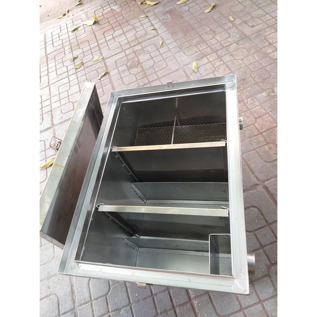 Bể tách mỡ Chất Liệu Inox Sức Chứa 80L