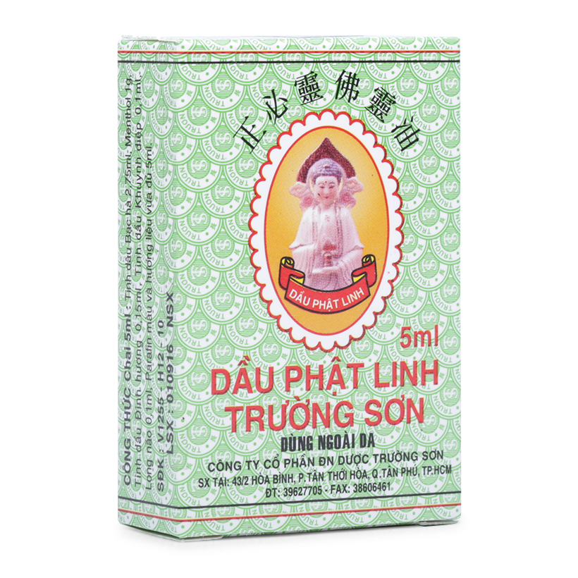 Dầu Phật Linh Trường Sơn 5ml (Hộp 1 chai)