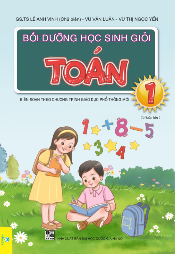 Sách - Bồi Dưỡng Học Sinh Giỏi Toán Lớp 1 - Biên soạn theo chương trình GDPT mới - ndbooks