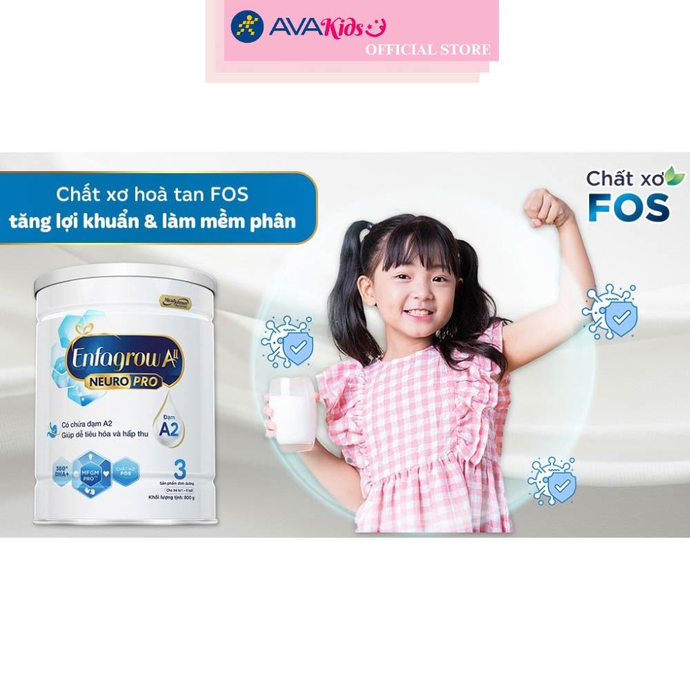 Sữa bột Enfagrow A2 Neuropro số 3 800g (1 - 6 tuổi)