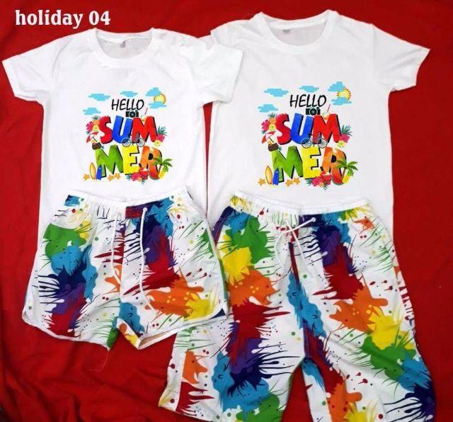 Quần ĐI BIỂN CHO NHÓM VÀ GIA ĐÌNH ĐỦ SIZE 6_90KÍ