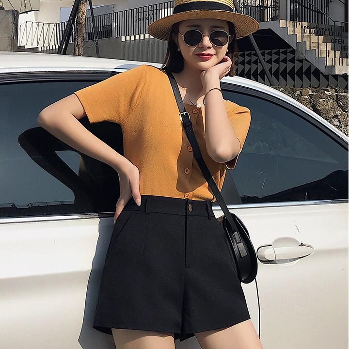 Quần short nữ - Quần sooc umi Hàn form chuẩn hàng đẹp 325 RumHana