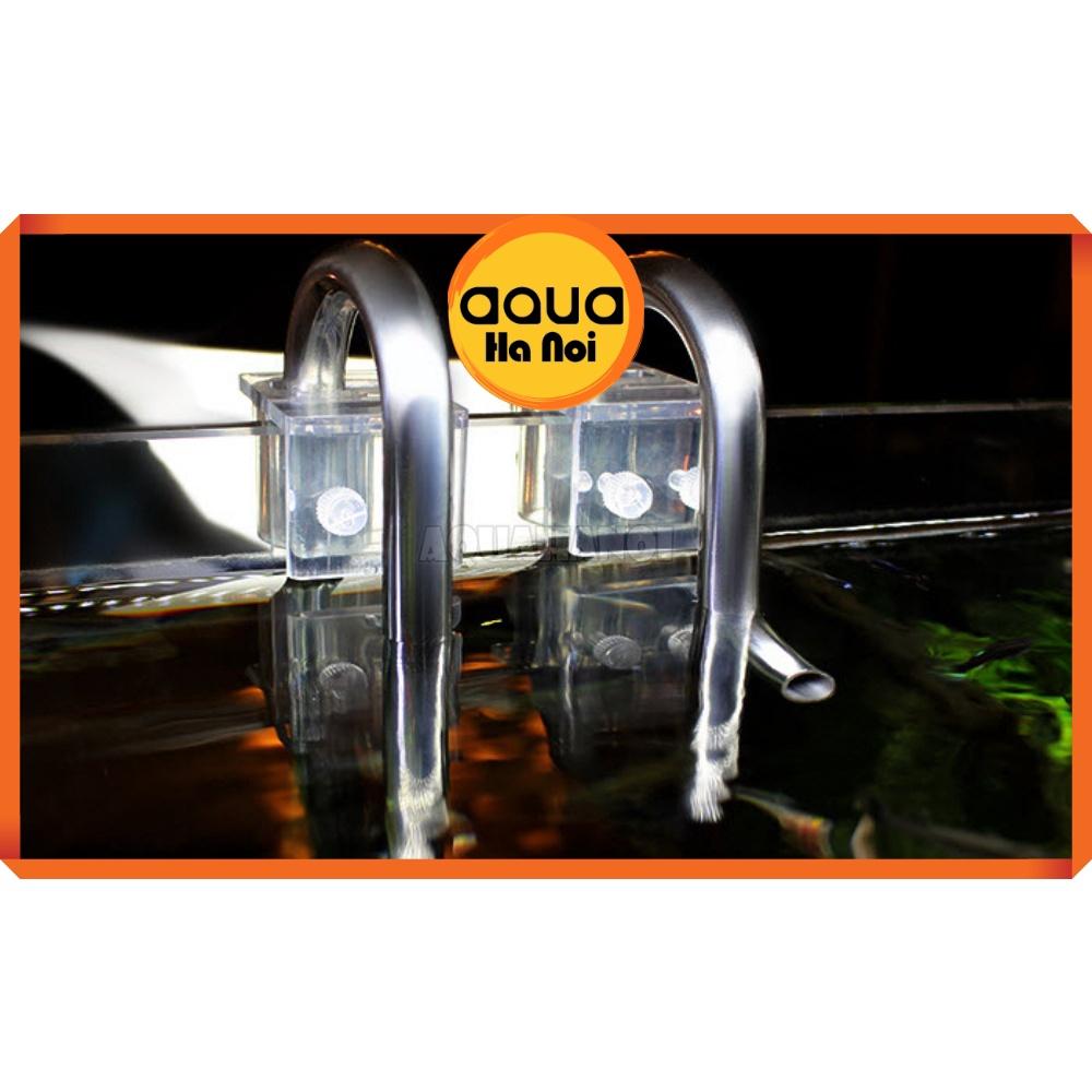 Bộ In out inox 304 Mufan - Không lọc váng - Phi 12/16mm - Tăng thẩm mĩ cho máy lọc hồ thủy sinh