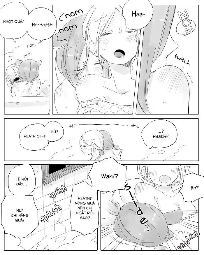 yêu quái cô đơn và cô bé bị mù chapter 12 6