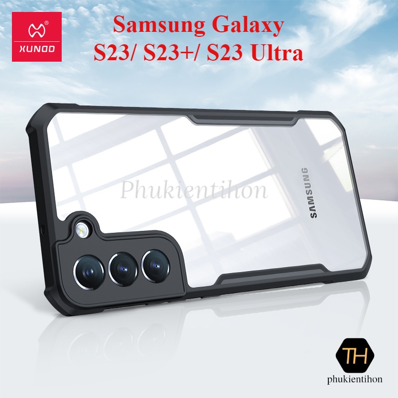 Ốp lưng điện thoại XUNDD dành cho Samsung Galaxy S23/ S23+/ S23 Ultra chống sốc bảo vệ camera - Hàng nhập khẩu