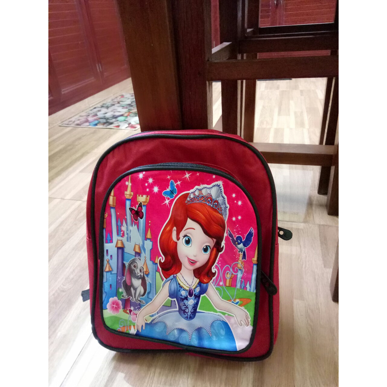 Balo siêu nhân nhện,Công chúa,Mickey,Minion dễ thương cho bé mẫu giáo 1 đến 4 tuổi/Cặp mầm non hình nhân vật hoạt hình size 32cm