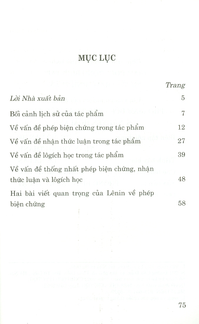 Giới thiệu tác phẩm: "Bút Ký Triết Học" Của V.I. Lênin