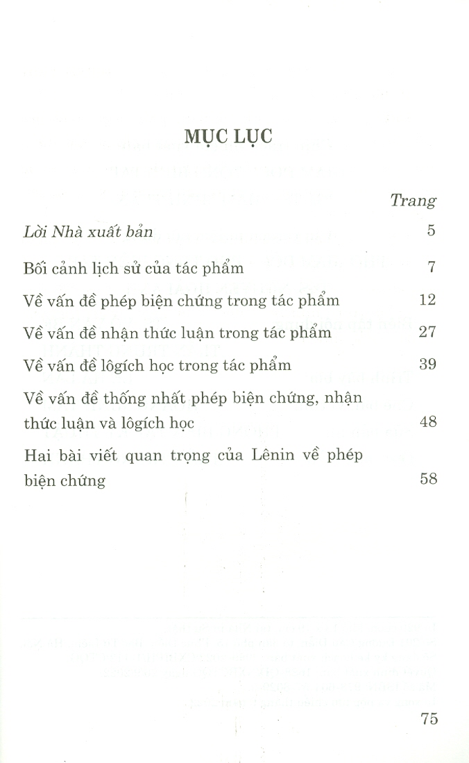 Giới thiệu tác phẩm: &quot;Bút Ký Triết Học&quot; Của V.I. Lênin