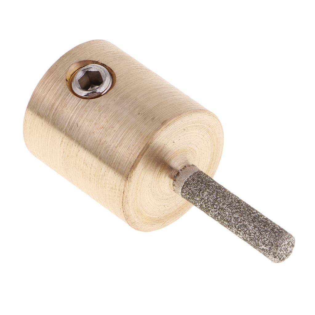 2set Stained Glass Grinder Head Bit Diamond Grinding Wheel for All Grinder