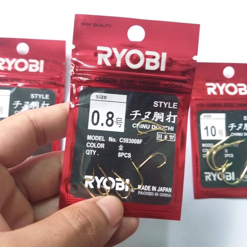 Lưỡi câu Nhật Ryobi Chinu siêu bén hàng loại 1 lưỡi nhập khẩu tại nhật