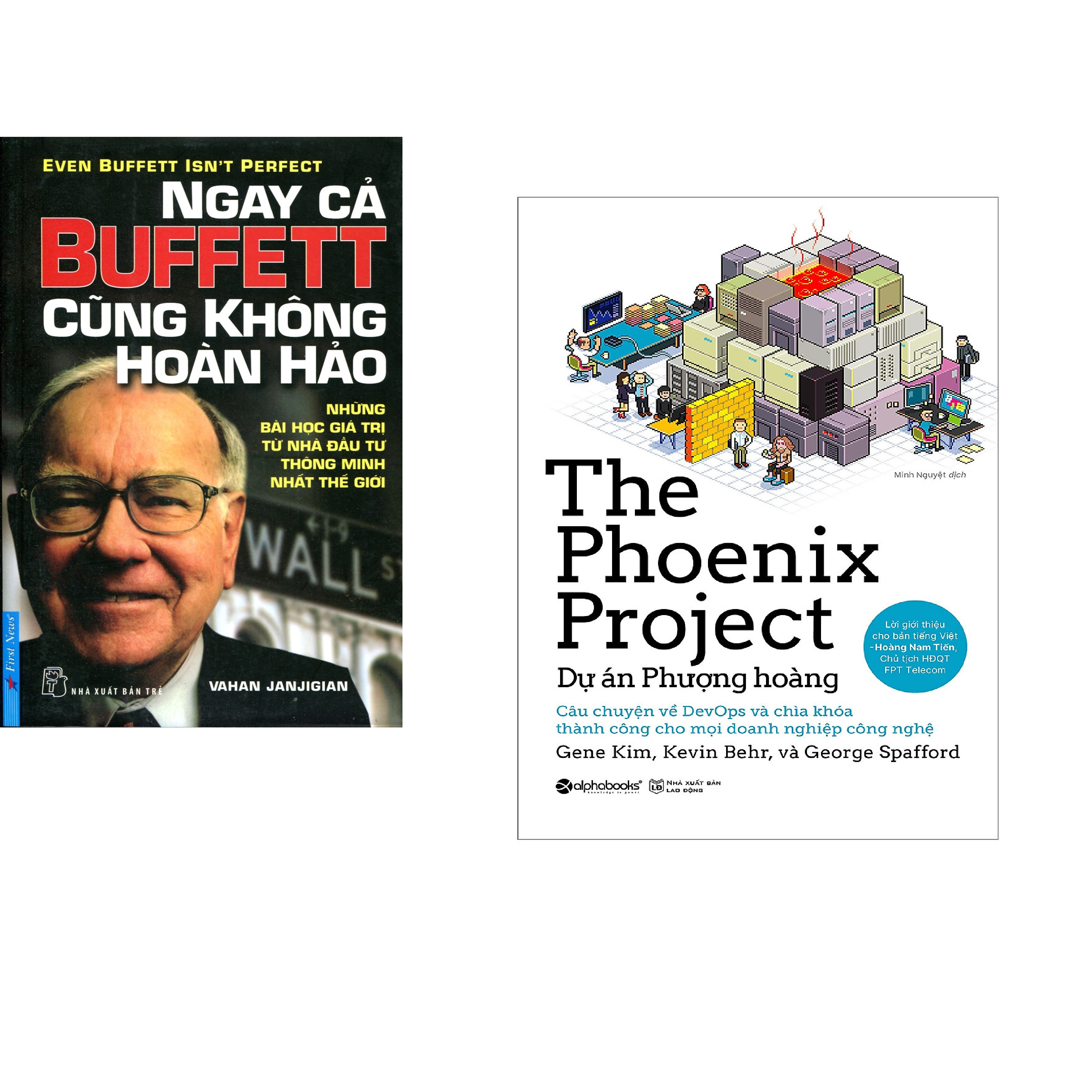 Combo 2 cuốn sách: Ngay Cả Buffett Cũng Không Hoàn Hảo + Dự Án Phượng Hoàng