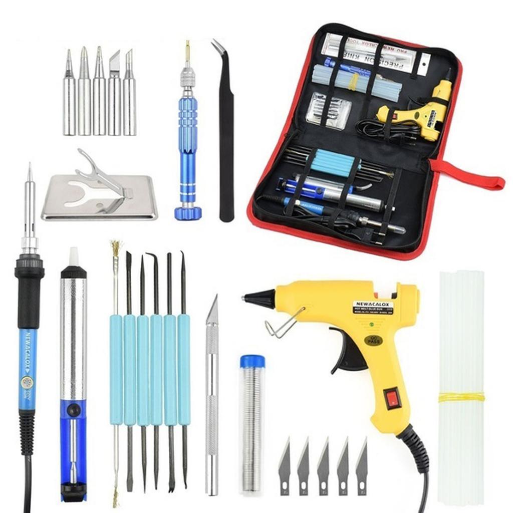 Soldering Iron Kit Adjustable Temperature Soldering Gun Welding Tools